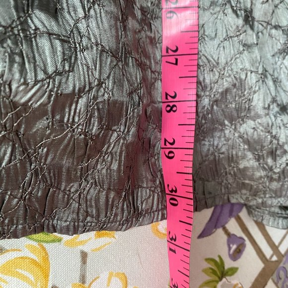 Eileen Fisher Woman Silk Tunic - Picture 4 of 8